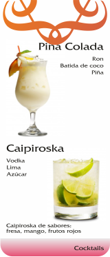 Piña Colada i Caipiroska